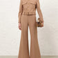 Hypnotic Stretch Wool Flare Pant