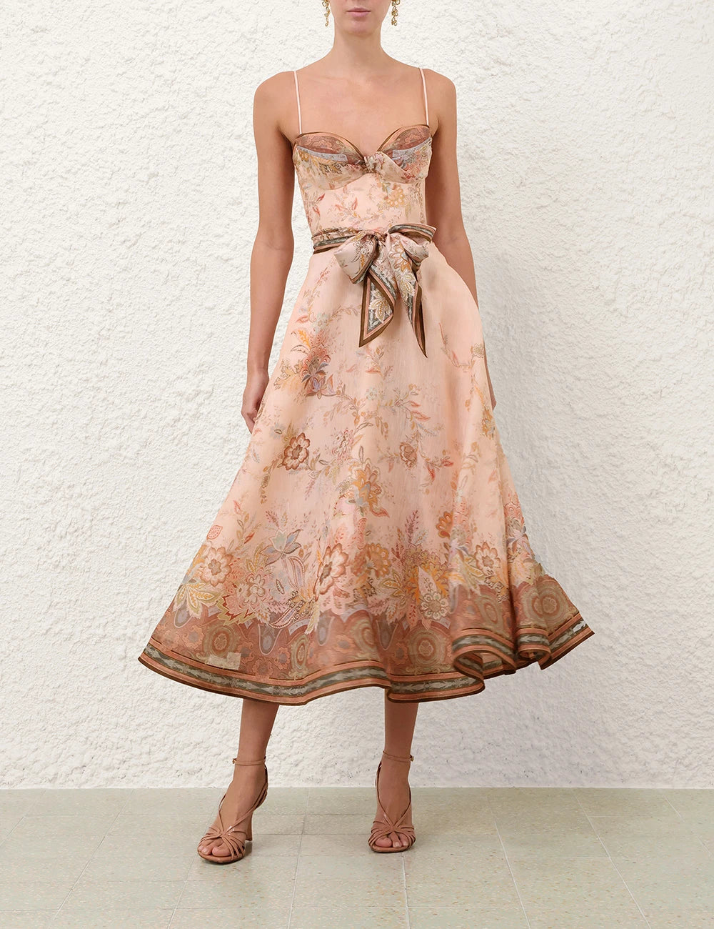 structured lace midi dress Structured Lace Midi Dress