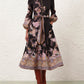 Luna Button Midi Dress - The Lake Forest Shop