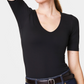 Spanxsmooth Jersey V-Neck Tee