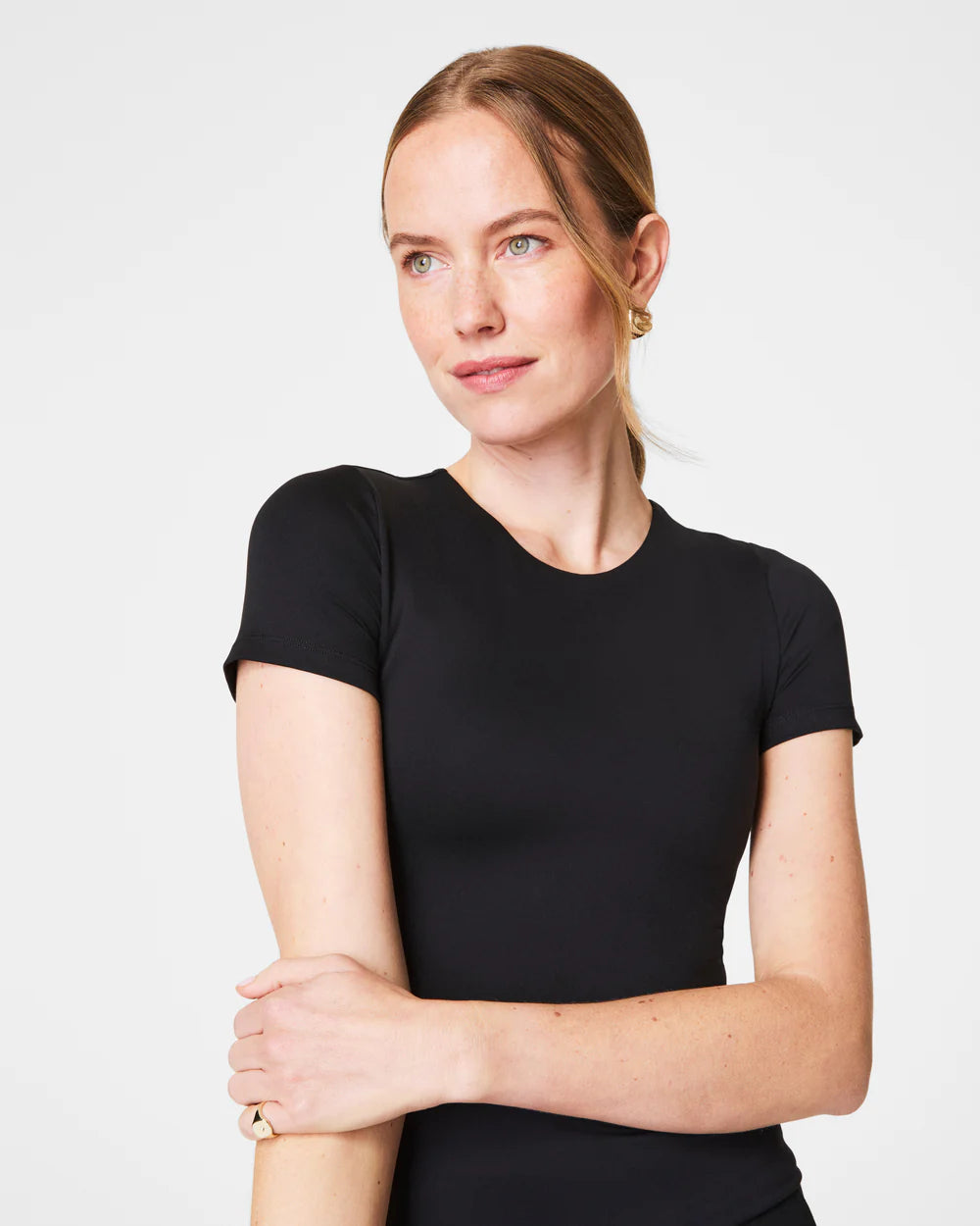 Spanxsmooth Jersey Crewneck Tee - The Lake Forest Shop
