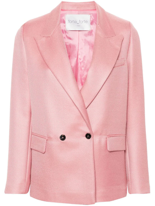 Double breasted jacket - Rose