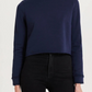 Melrose frayed crop sweatshirt