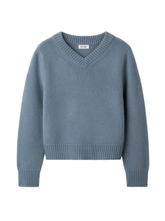Chunky V-Neck Sweater