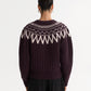 Fair Isle Cable Knit Sweater