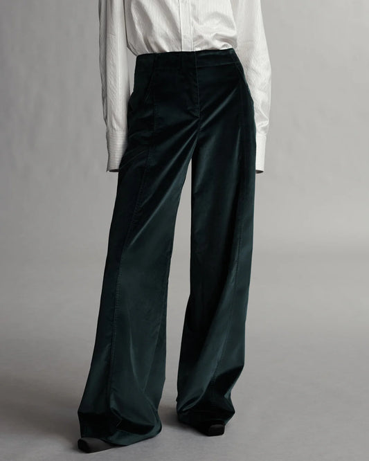 Demi w/straight leg pant - FOREST