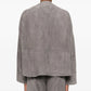Heavy Suede Kimono Coat