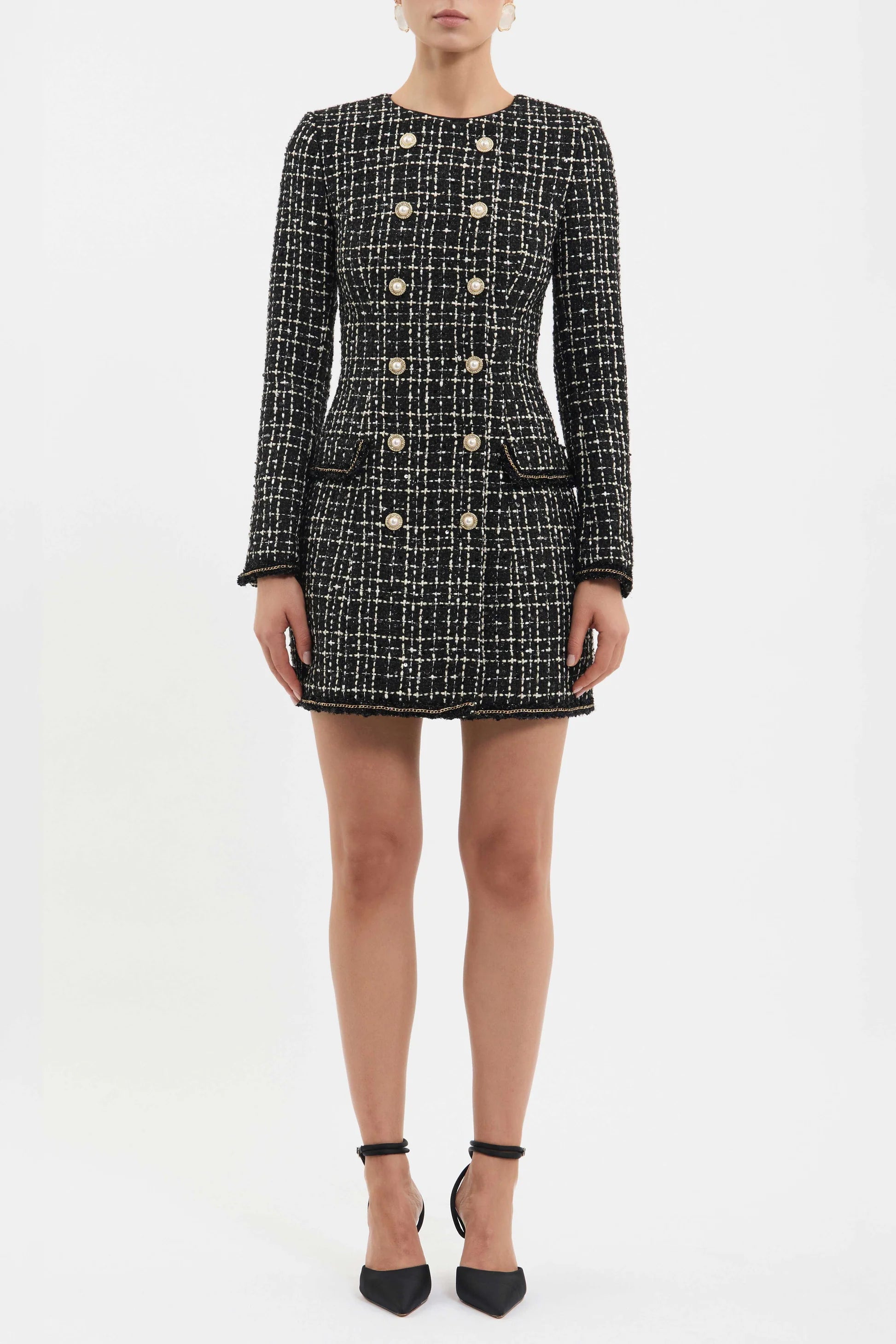 Meringue Blazer Mini Dress