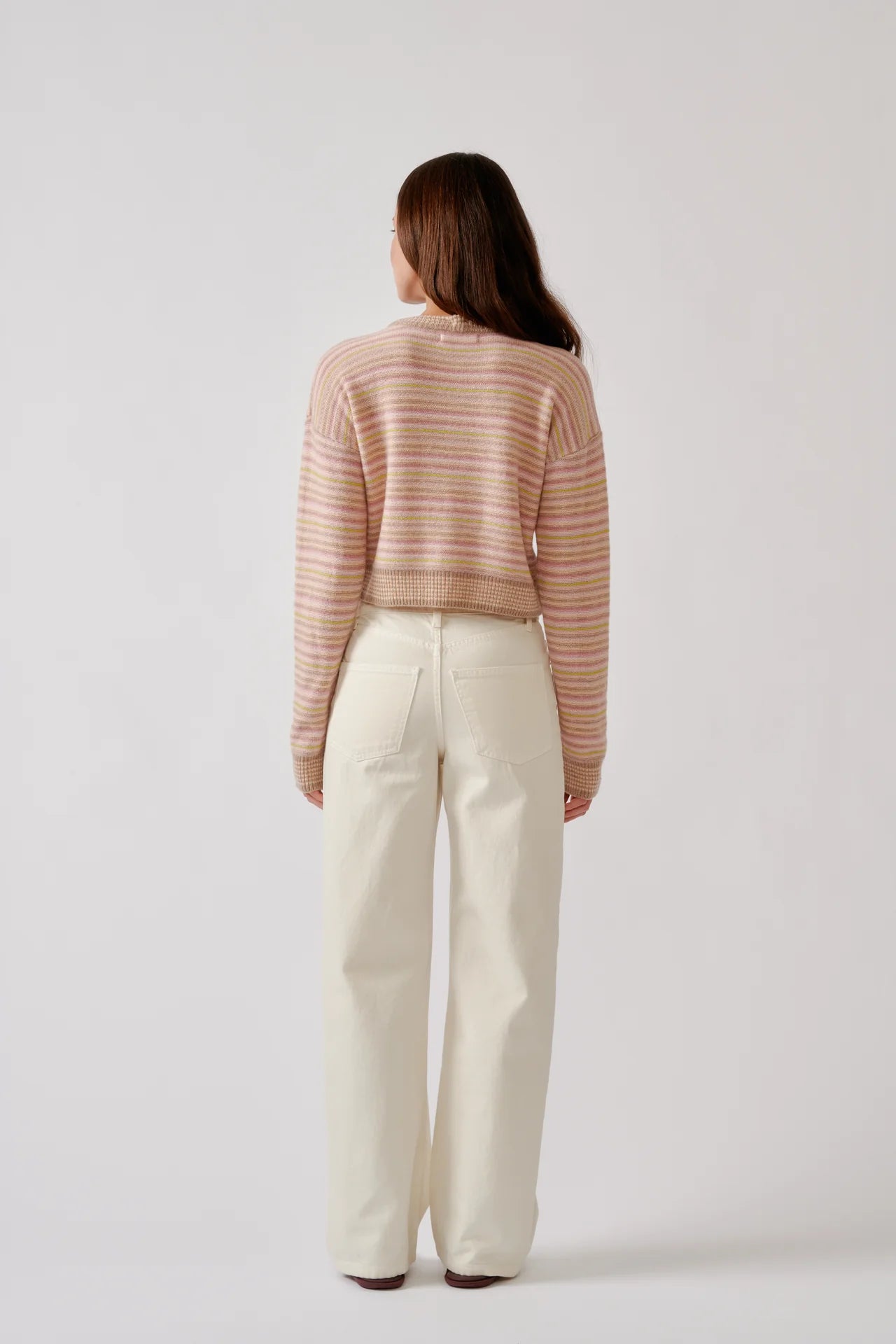 Stevie Shrunken Crewneck Pullover - The Lake Forest Shop