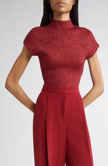 Mock Neck Top