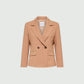 Marella Tema Gabardine Blazer- CAMEL