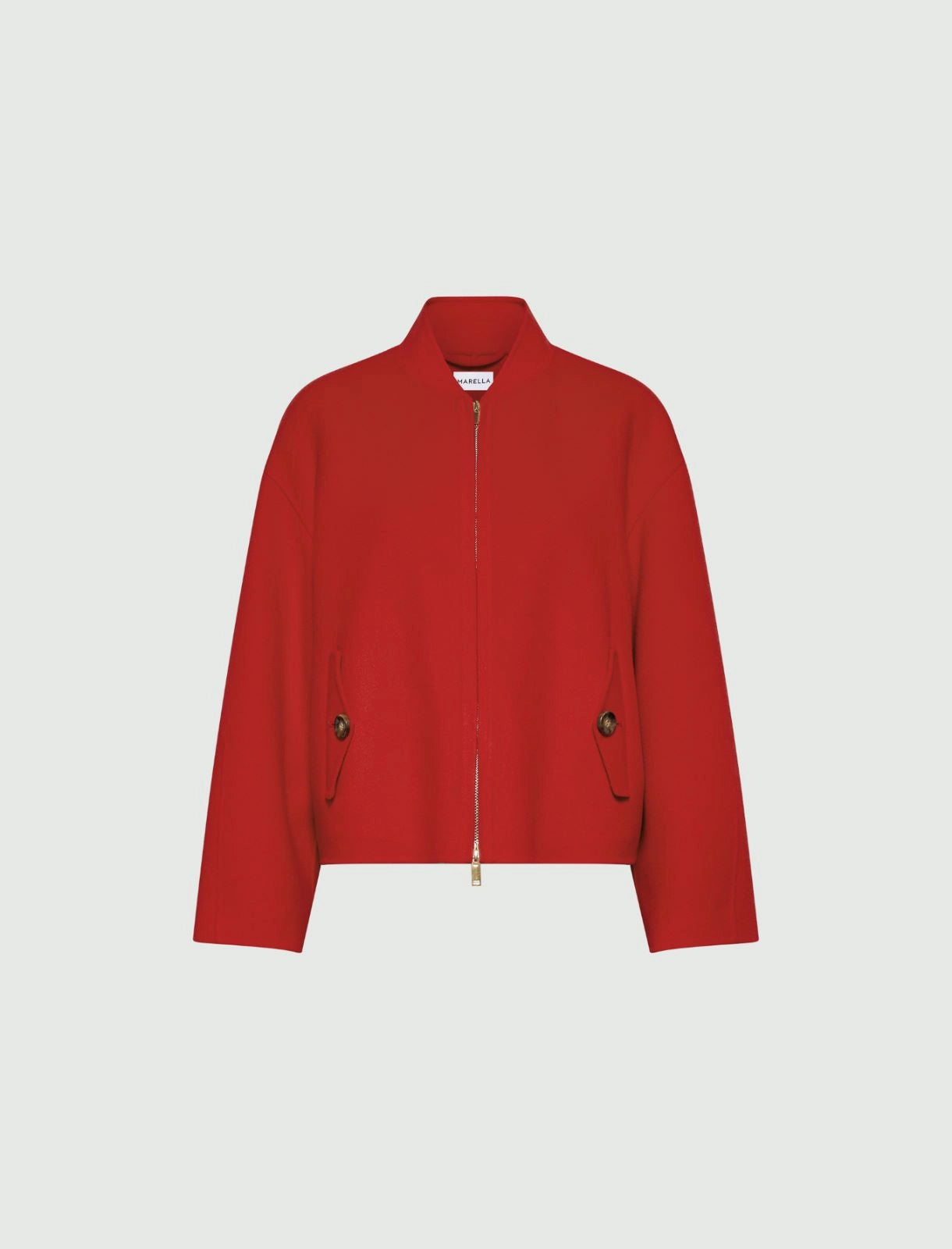 Marella Medusa Bomber Jacket - RED