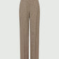 Clarion pant - camel vichy