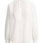 Pleated Bib Shirt