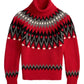 Fair Isle Turtleneck Sweater
