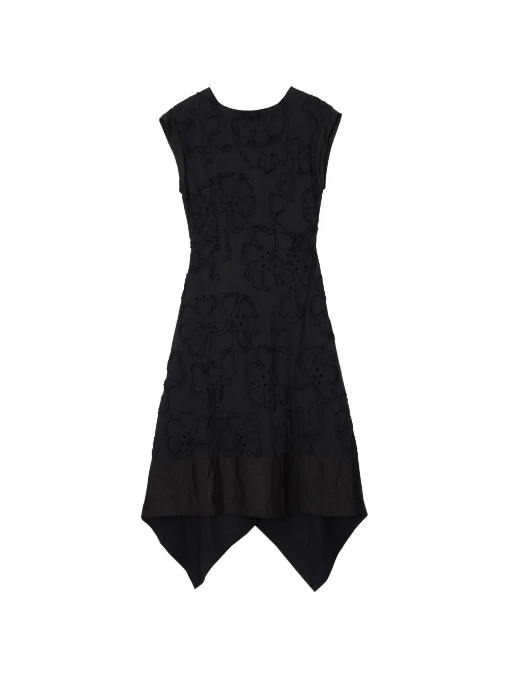 3D Flower Embroidered Midi Dress - The Lake Forest Shop