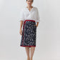Quilted Adley Wrap Skirt