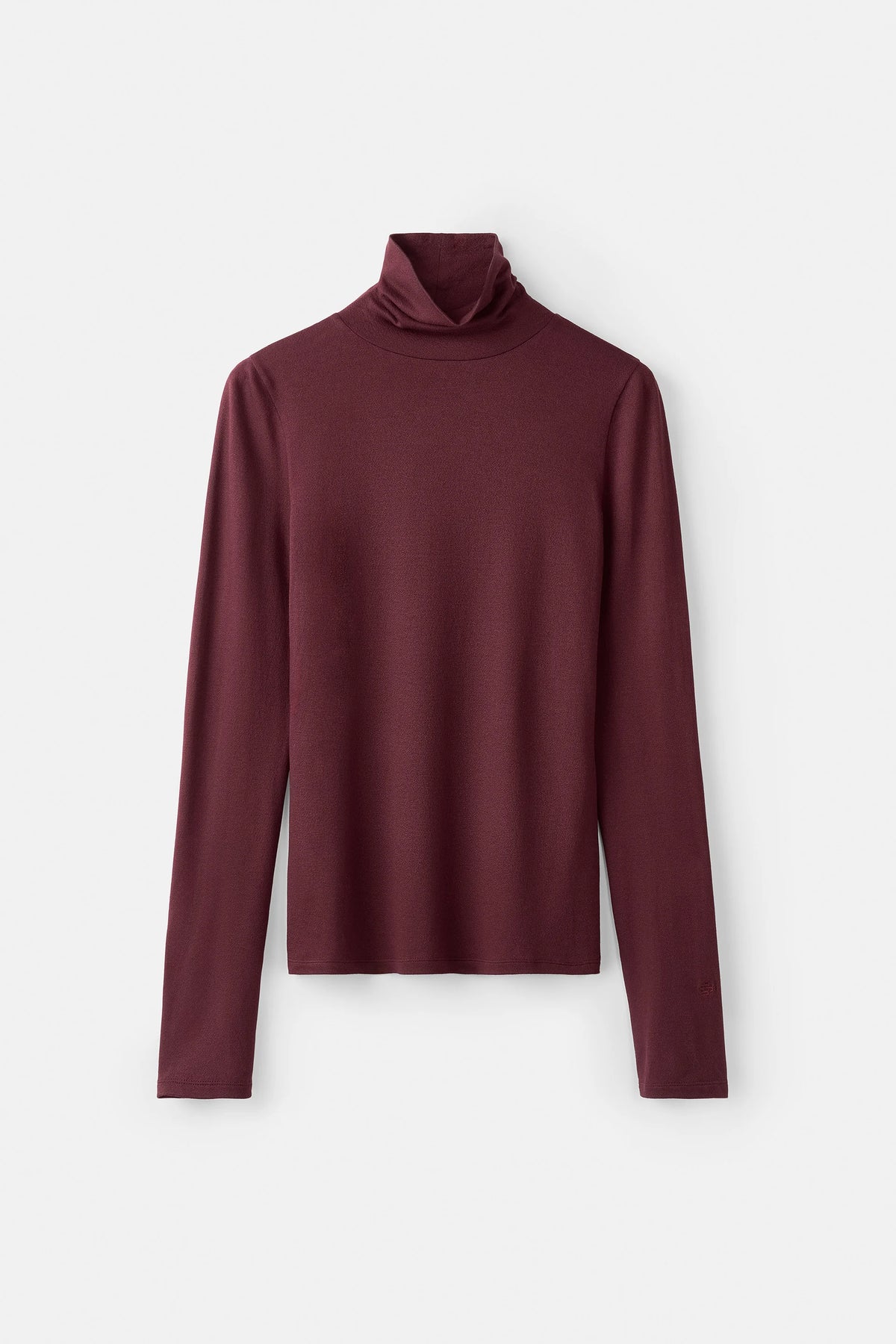 Lightweight Jersey Turtleneck