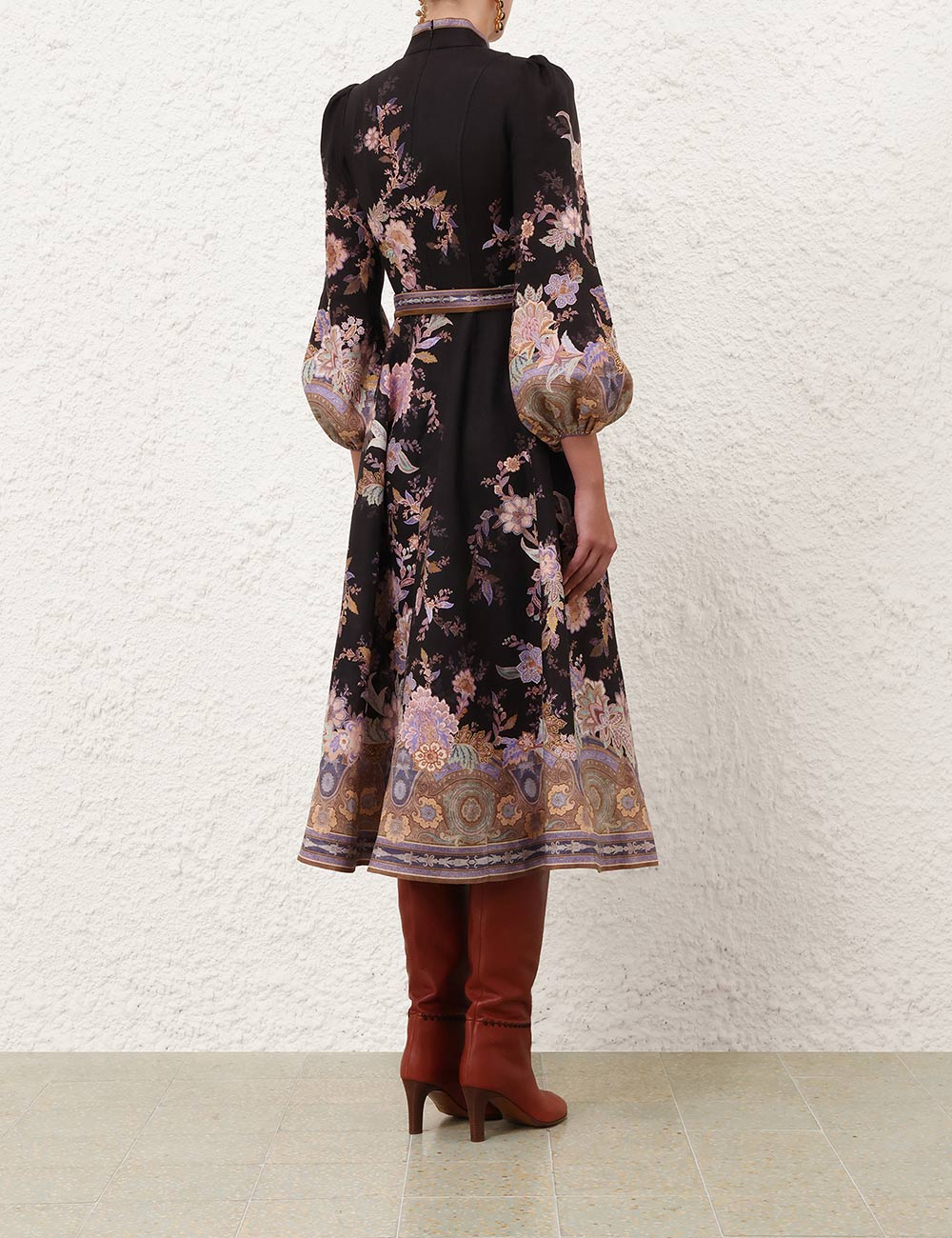 Luna Button Midi Dress - The Lake Forest Shop