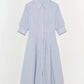 Jazz Pintuck Midi Dress