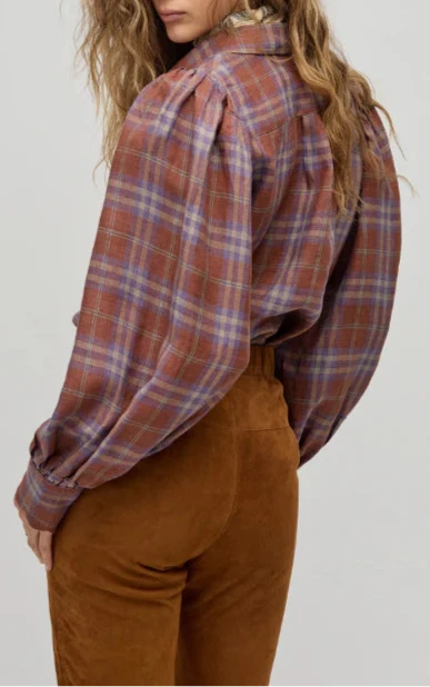 Camille Linen Shirt - The Lake Forest Shop