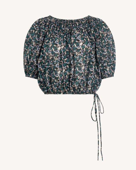 Lotus Print Top