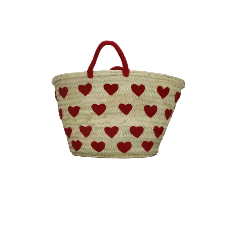 Heart Market Basket - The Lake Forest Shop