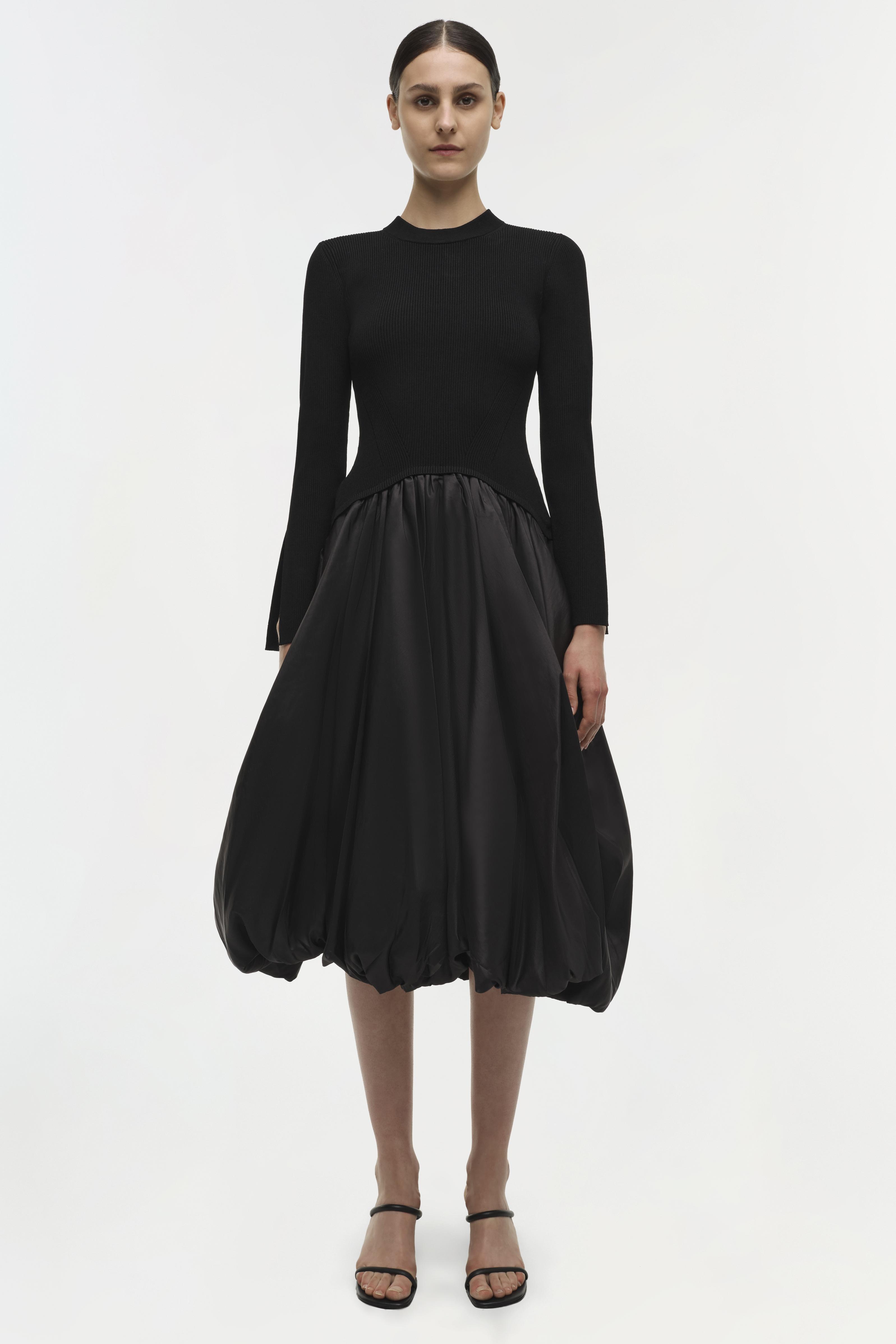 Simkhai Kenlie Dress Black -PreOrder - The Lake Forest Shop