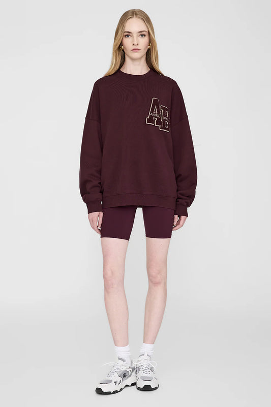 Miles Oversized Sweatshirt Letterman