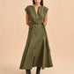 Aimee Dress-Olive