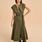 Aimee Dress-Olive