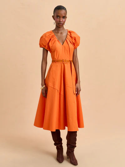 Avalon Dress Persimmon