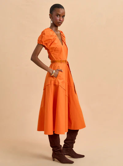 Avalon Dress Persimmon