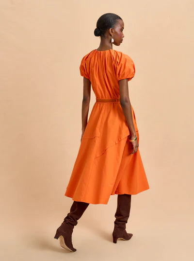 Avalon Dress Persimmon