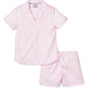 Petite Plume Pajama Set Gingham Pink