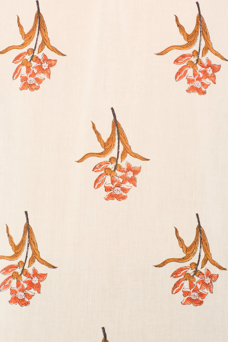 Ryland Persimmon Flower Shirt - The Lake Forest Shop