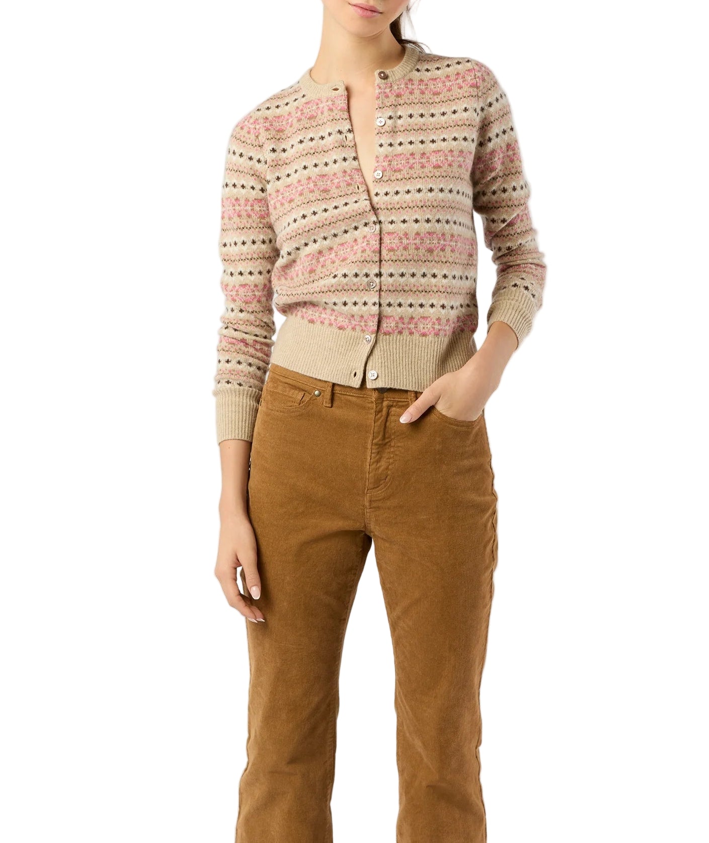 Rosie Fair Isle Cardigan