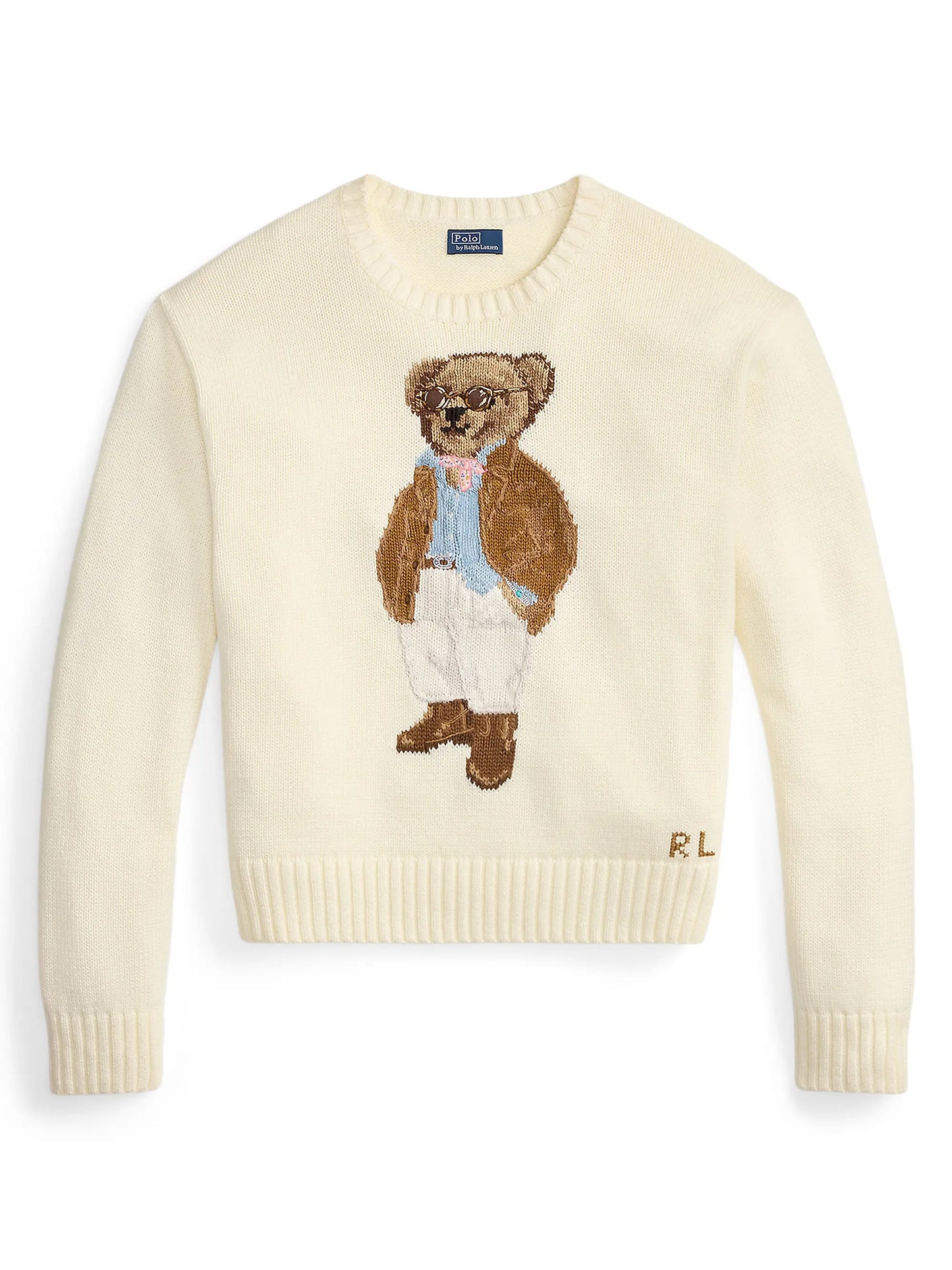 Cotton Bear Sweater - The Lake Forest Shop