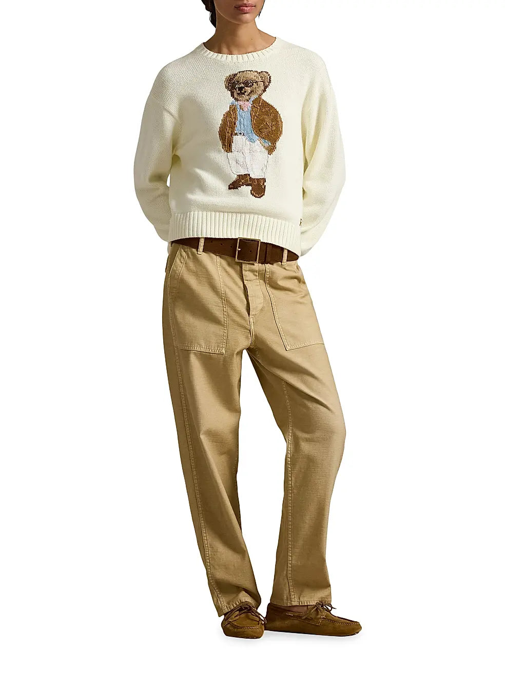 Cotton Bear Sweater - The Lake Forest Shop