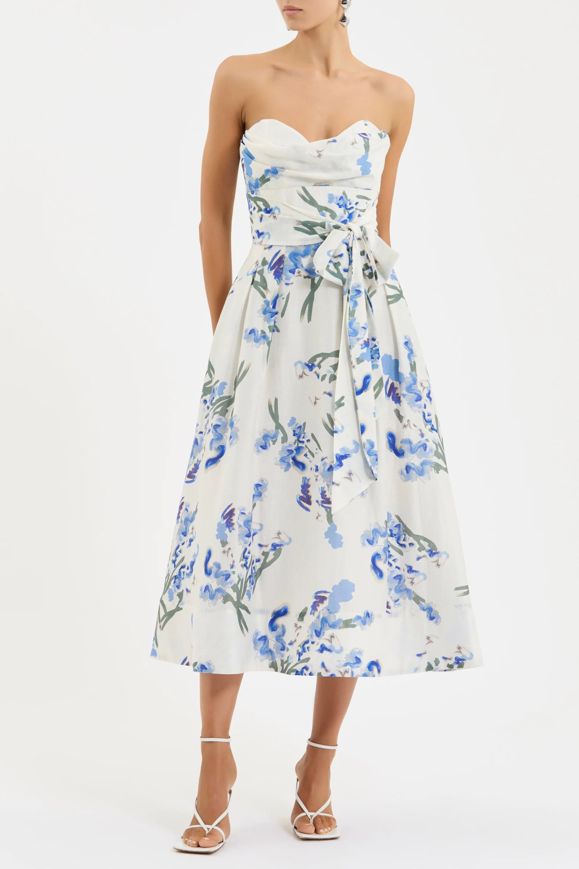 Bluebell Meadow Midi Dress - The Lake Forest Shop