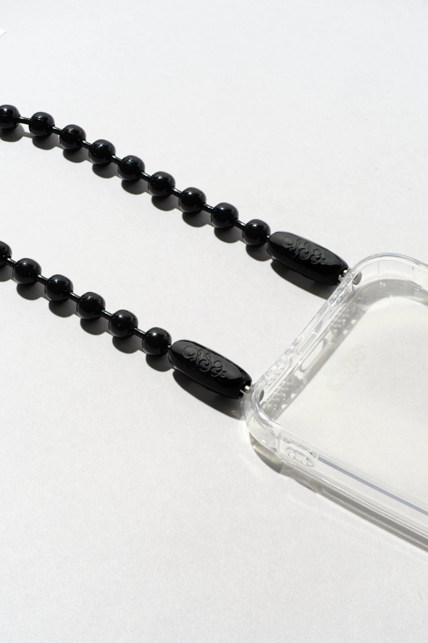 Ballchain Wristlet Black