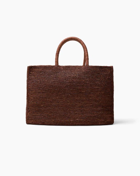Large Charlotte Raffia Bag
