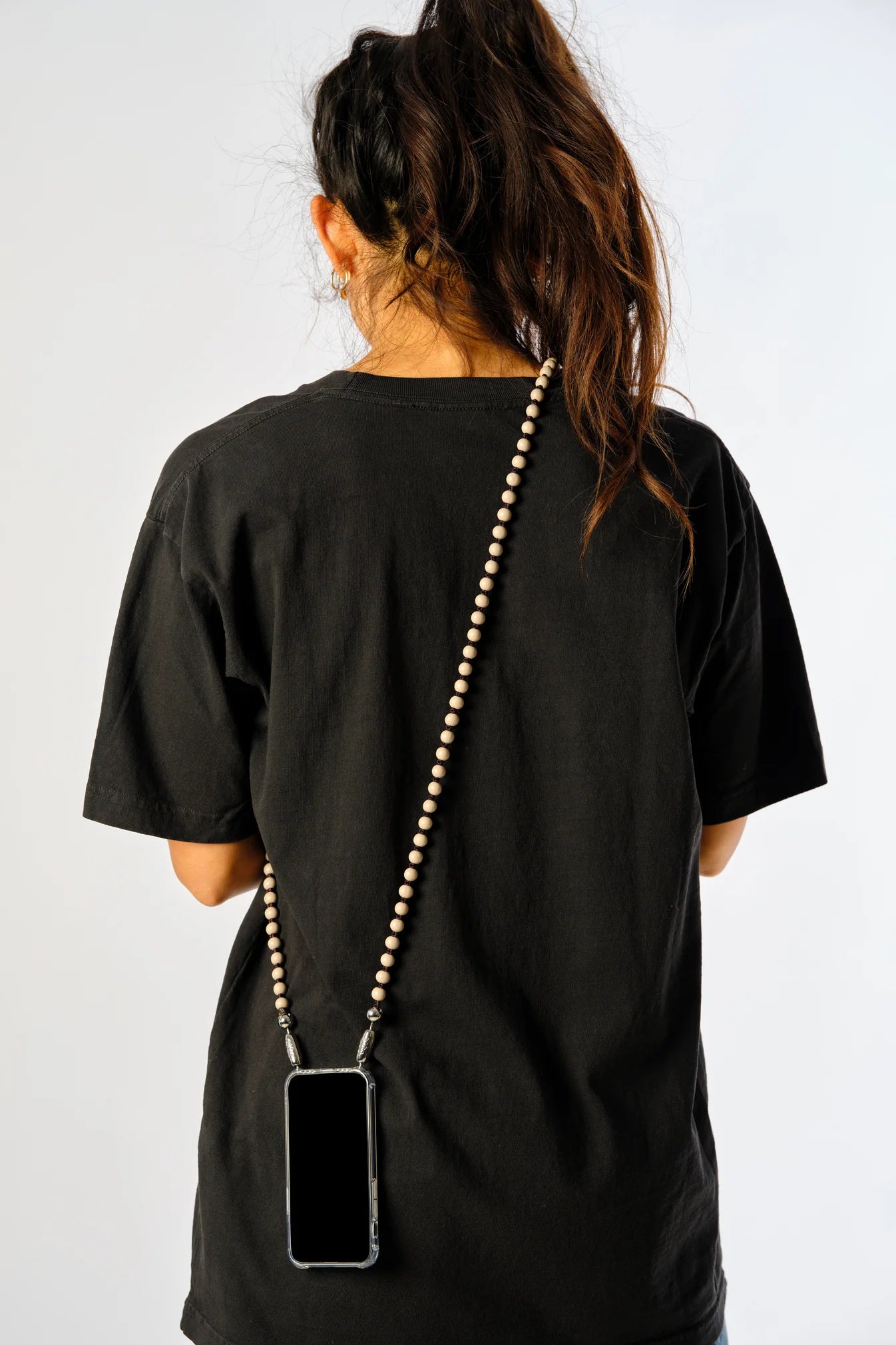 Wood Crossbody Cement - The Lake Forest Shop