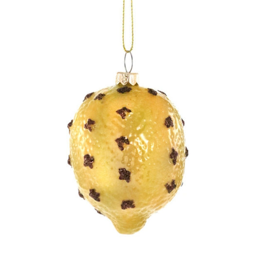 Clove Spiked Lemon Ornament