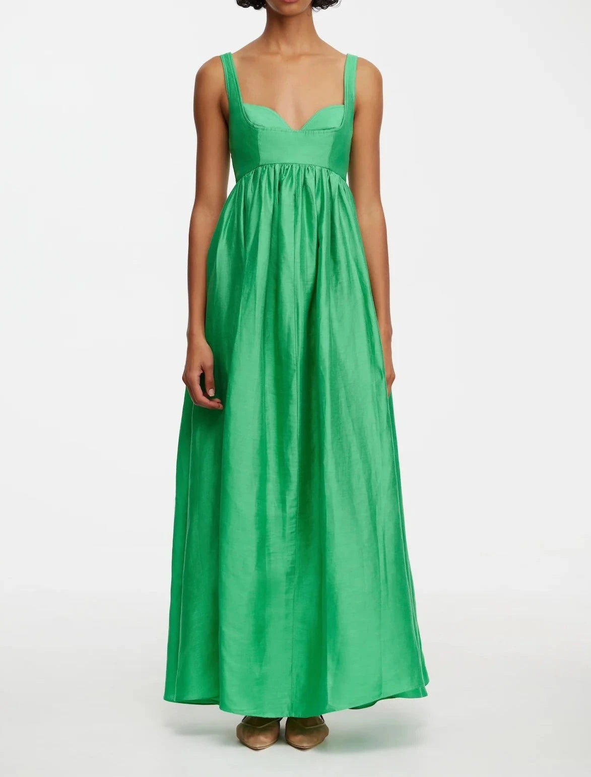 Sandgate Midi Dress in Green