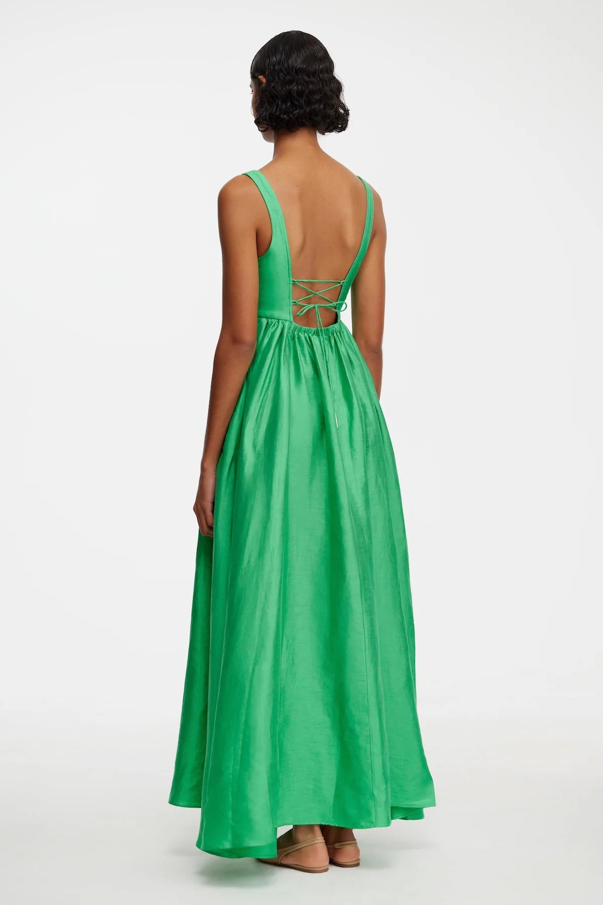 Sandgate Midi Dress in Green