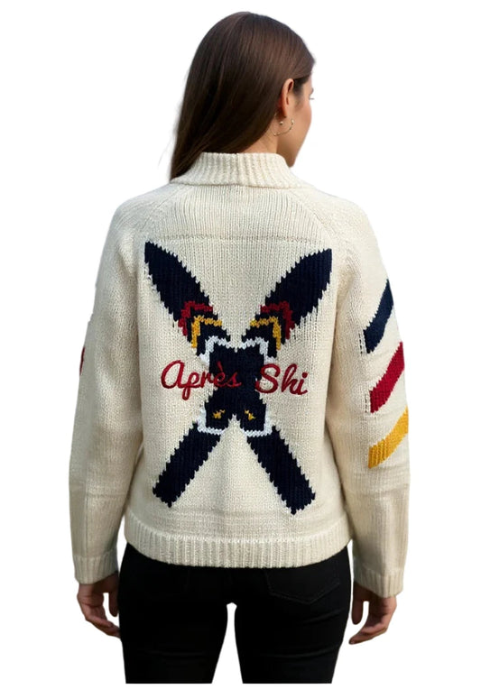 New Apres X Ski Varsity Cardigan