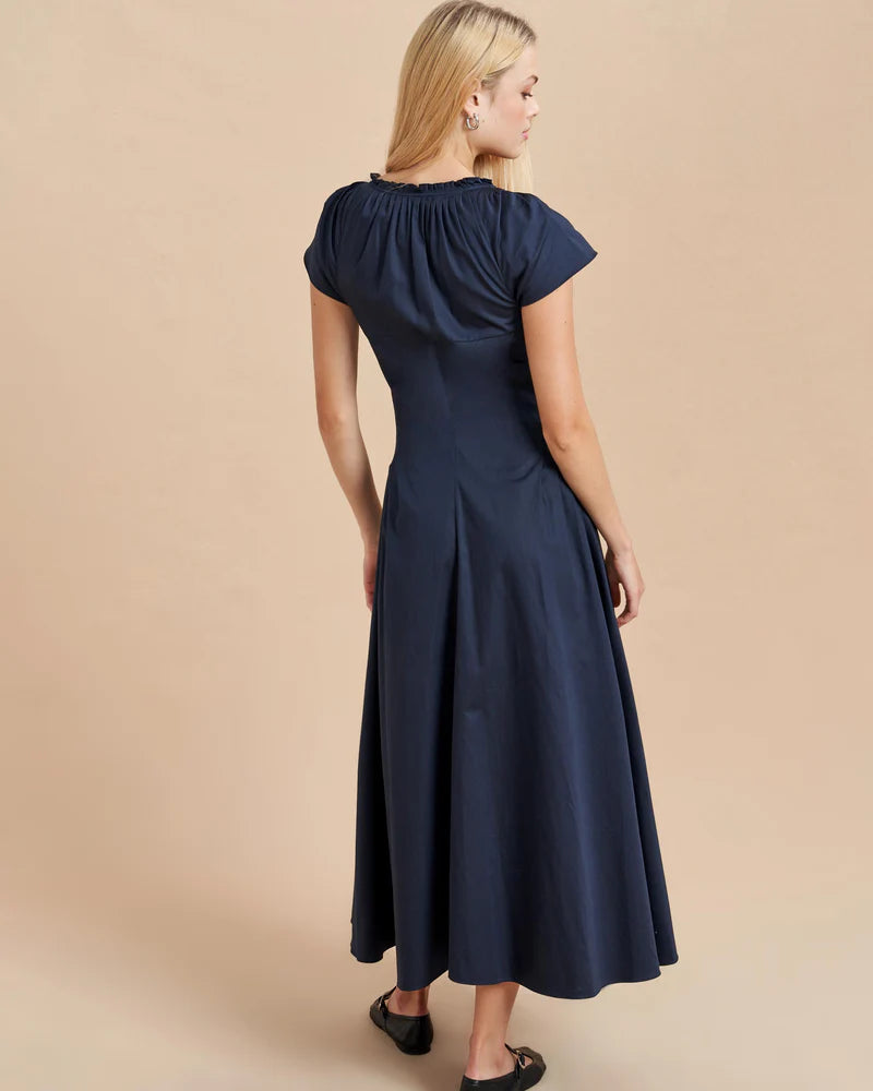 Delfina Dress Midnight Navy