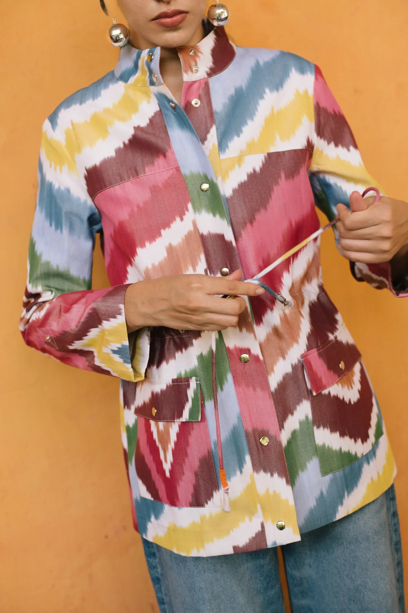 Ikat Jacket Rainbow