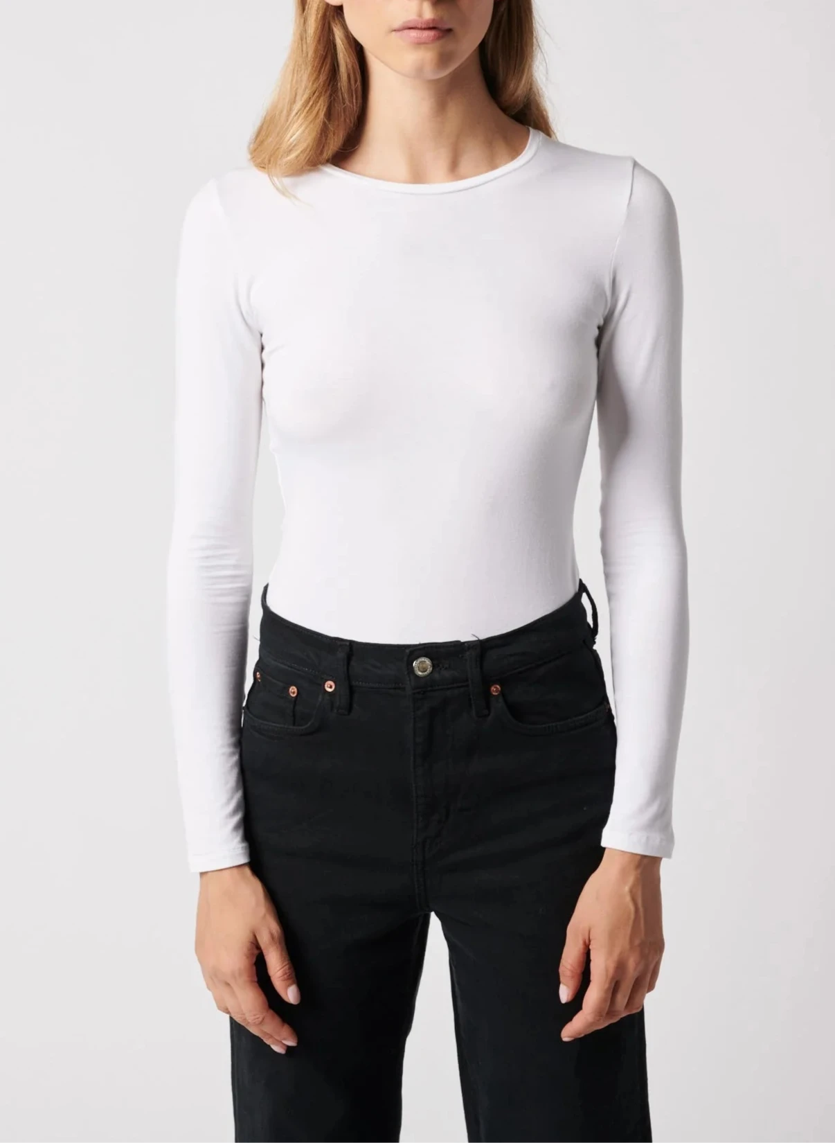 Soft Touch Long Sleeve Crewneck - The Lake Forest Shop